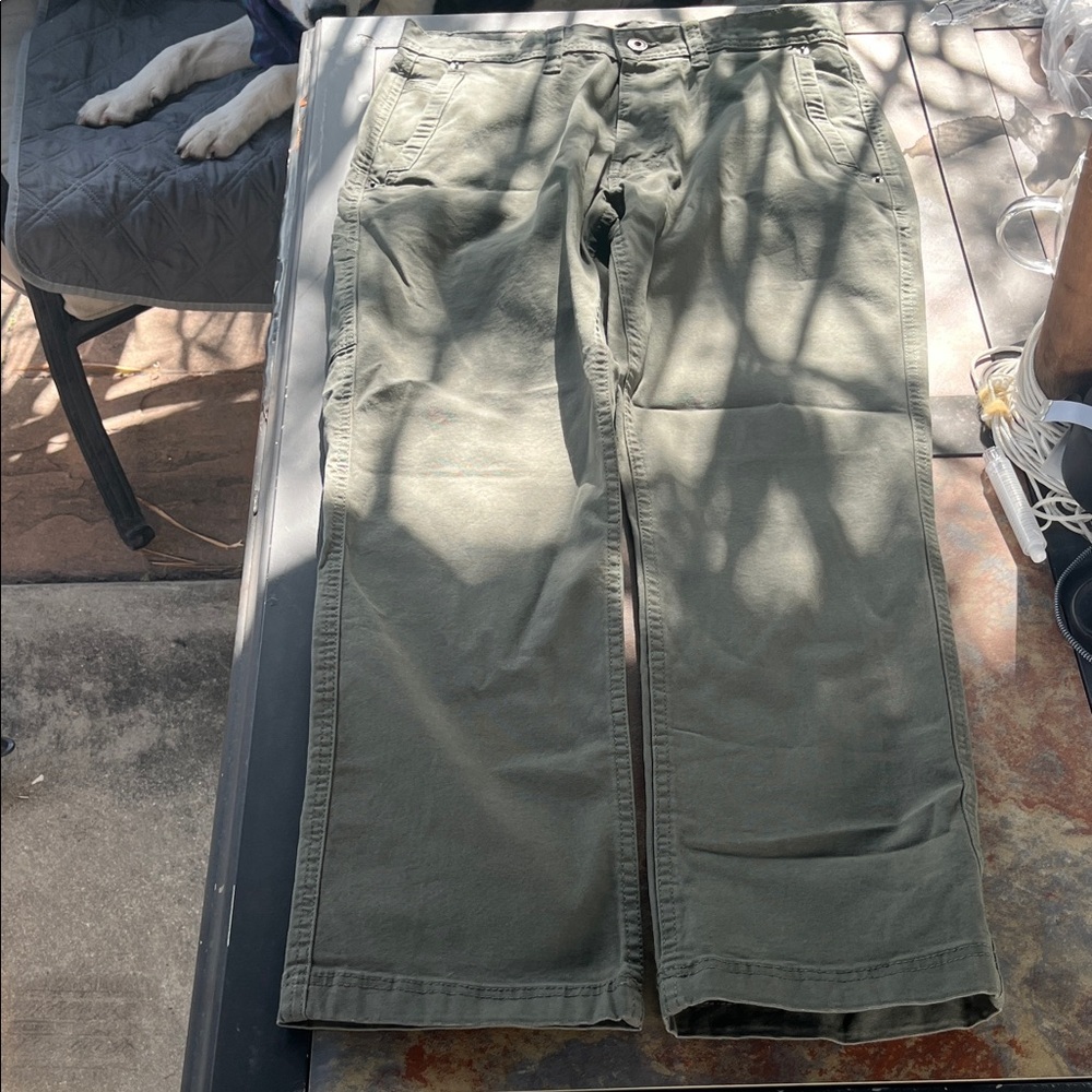 Eddie Bauer Forest Green Men's Pants utility green nwt 30 x 29